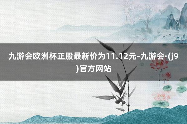 九游会欧洲杯正股最新价为11.12元-九游会·(j9)官方网站