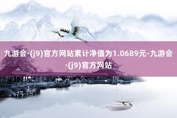 九游会·(j9)官方网站累计净值为1.0689元-九游会·(j9)官方网站