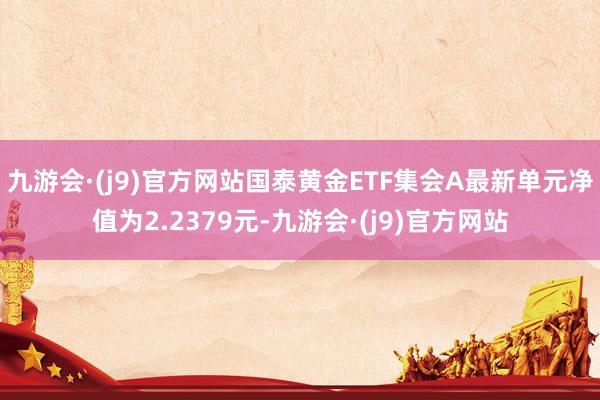 九游会·(j9)官方网站国泰黄金ETF集会A最新单元净值为2.2379元-九游会·(j9)官方网站